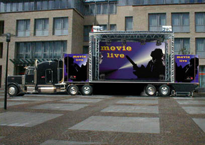 Showtruck Showmobil 2 auf dem Stadtteilfest in Duisburg
