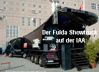 Der Fulda Showtruck 
auf der IAA