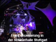 Event Inszenierung in 
der Schleierhalle Stuttgart