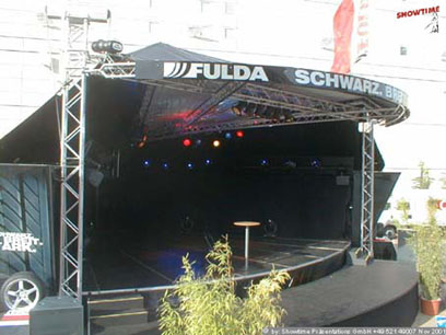 Der FULDA SHOWTRUCK auf der IAA 2001 in Frankfurt
